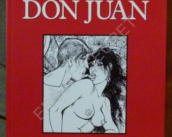 Curiosa erotic COMICS parody pastiche Don Juan Pichard