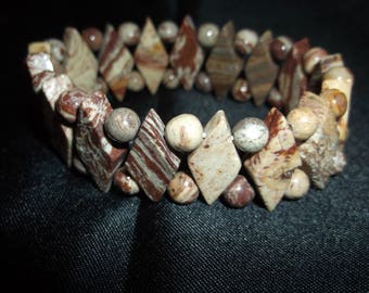 Chunky natural stone bracelet