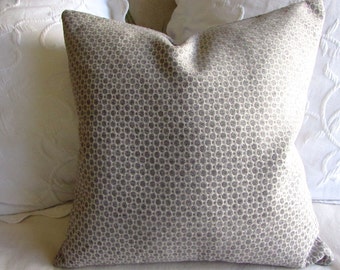 Chenille decorative Pillow Cover 18x18 20x20 22x22 24x24 26x26 platinum gray