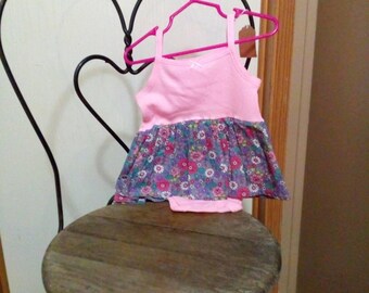 12 mo baby girl tank style onsie dress