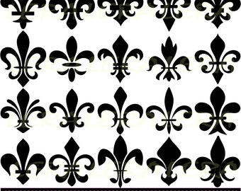60 % OFF, Fleur De Lis Svg, Fleur De Lis Clipart, Fleur De Lis Silhouette, svg dxf ai cdr eps png, Fleur de liz Vector Files, Clipart Fleur