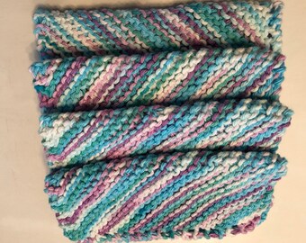 Handmade knitting washcloths - cotton washcloths - Eco by Segao