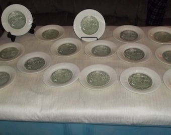 Homer Laughlin Pastoral Taylor Smith and Taylor; 29 piece lot Laughlin TST
