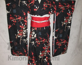 Custom Japanese furisode kimono