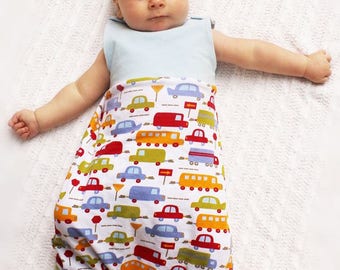 Starbright Sleep Sack PDF Sewing Pattern for babies and toddlers with snaps