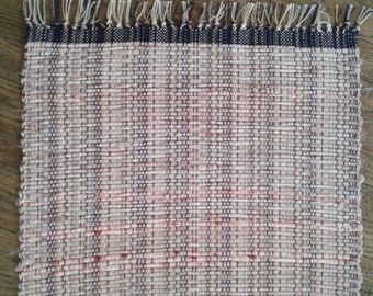 Pink/mauve Hand woven placemats