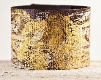 LEATHER JEWELRY, Leather Cuffs, Leather Bracelets, Leather Wristbands, Rainwheel Unique Presents