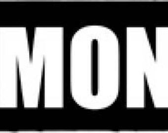 Ramones Armband Logo Embroidered Patch / Iron On Applique