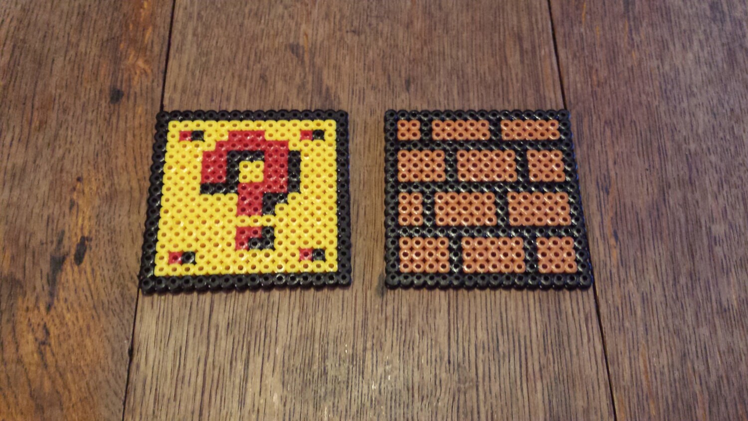 Set of 2 Super Mario Mystery Box/Block and Brick