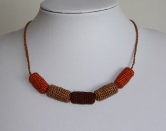 Crochet Beads Necklace