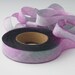 Hand dyed silk ribbon bias-cut
