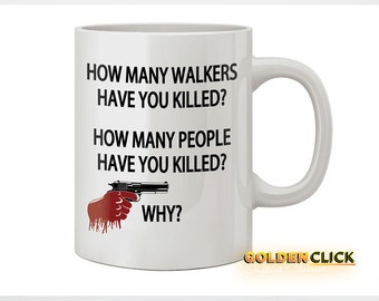 3 Questions Zombie Coffee Mug