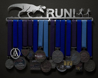 T-Rex : RUN! - Allied Medal Hanger Holder Display Rack
