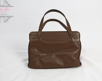 Vintage Taupe Ladies Handbag