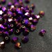 BICONE 4 mm purple Crystal N88 25