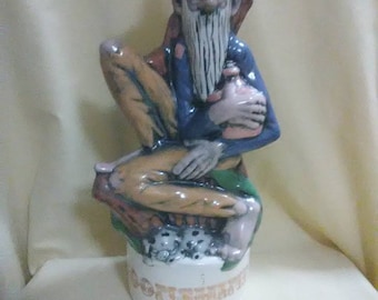 Vintage mountain man moonshine decanter. Great collector item.