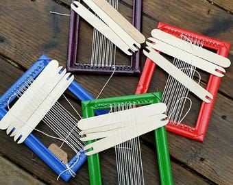 Handpainted frame looms