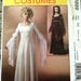 Medieval Costume Pattern Misses Womens OOP Pre-Cut McCalls M4889 McCalls 4889 Size AA (6-8-10-12) SCA, Renfair, Pennsic, Alternative Wedding