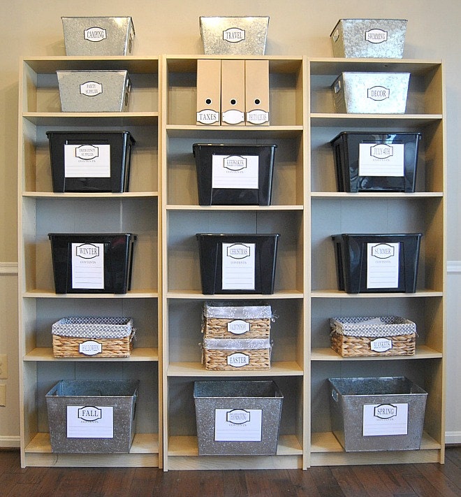 PDF: Storage Labels Seasonal Storage Labels Printable