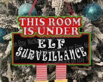 Elf Surveillance Hanger For This Room