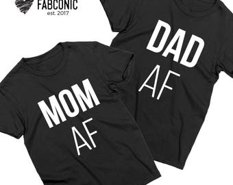 mom and dad to be shirts