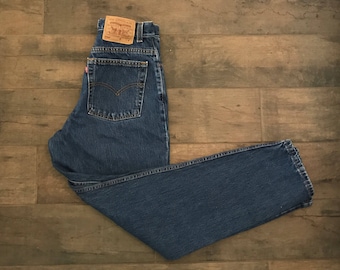 Waist 28 Levi High Waisted Jeans