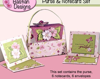 Purse & Notecard Set - 2 - Digital download
