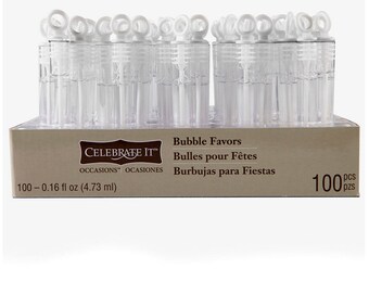 100 Pack Wedding Bubble Favors