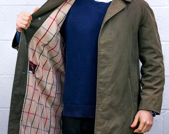 Vintage Burberry Trench Coat Mens L