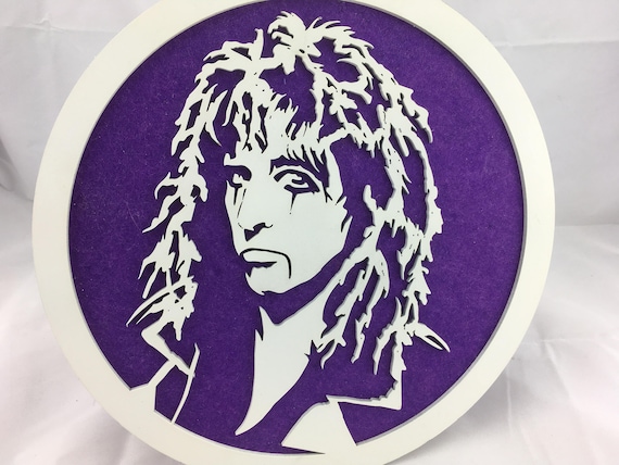 Welcome to my nightmare. Alice Cooper wall art. FREE SHIPPING Australia Wide.