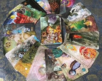 PRE-ORDER Illuminated Earth Oracle Card Deck, Oracle Deck, Tarot Deck, Tarot cards, Divination