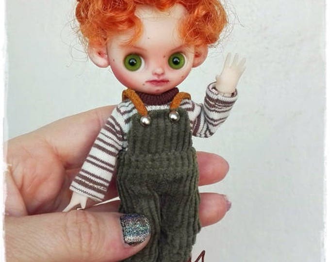 OSCAR Petite Blythe custom doll by Antique Shop Dolls