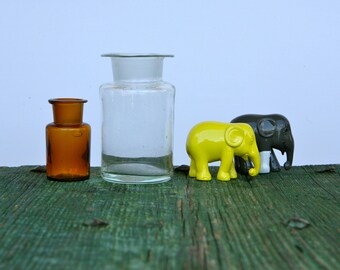 Vintage Italian pharmacy bottles