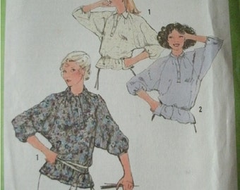 Misses Pullover Top Size 14 SImplicity VINTAGE Pattern 8885 UNCUT MINT Pattern Dated 1979