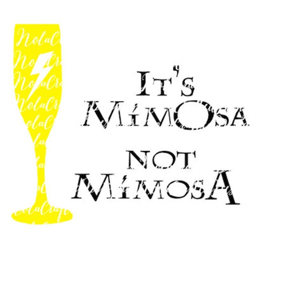 Download It's MimOsa not MimosA Svg Png Cut File Harry Potter