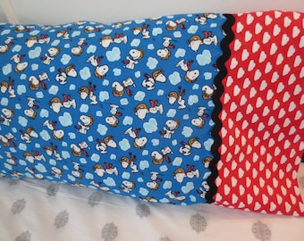 Snoopy pillowcase/Peanuts Pillowcase/Kids Pillowcase