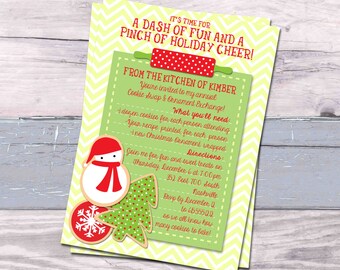 Cookie Exchange Invitation