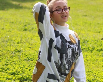 Comfortable Art to Wear sweater by V. C. Torias