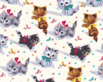 Cotton print designer Michael Miller / KITTIES / cut 30cm