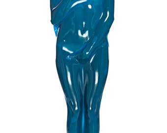 Latex vacuum body bag
