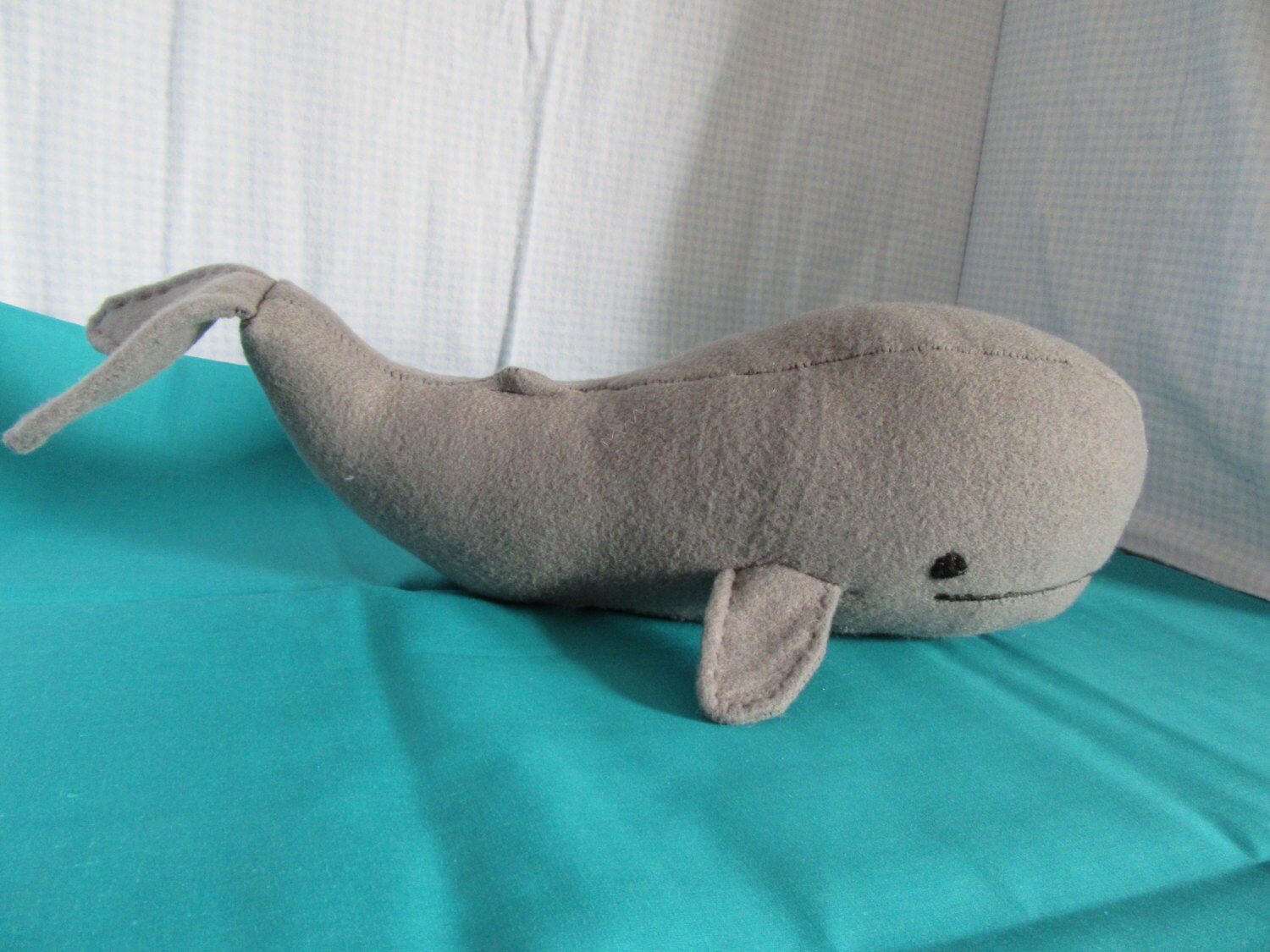 Whale Sperm Whale Stuffed Animal Plushie Toy Ocean Going