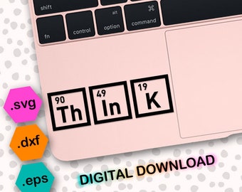 think svg think cut file think dxf think cricut chemistry svg
