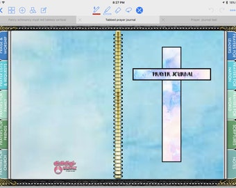 Deluxe Tabbed Digital Prayer Journal