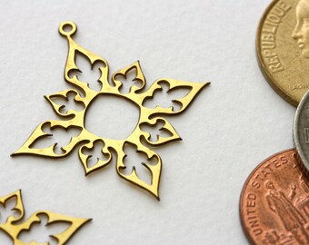 Vintage photochemically etched earring components from Kim Craftsmen. Original, never circulated. Priced per pair.