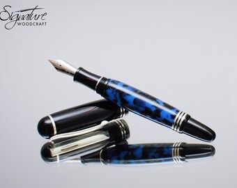 Classic Handmade Fountain Pen in Conway Stewart Acrylic - Unique retirement gift