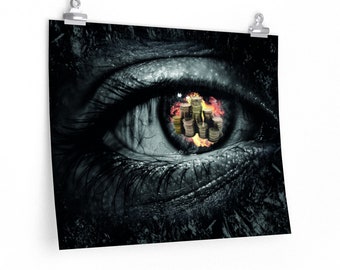 Eyes On Your Coins Poster