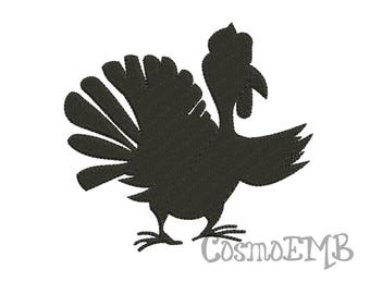 8 Size Turkey Embroidery designs Machine Embroidery -DOWNLOAD Digital INSTANT
