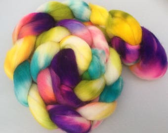 Wooly Wonder #4 - handdyed merino-top 3.5 oz