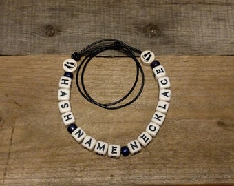 Custom Hash Name Necklace