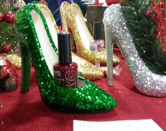 Glitter High Heel Shoe - SMALL